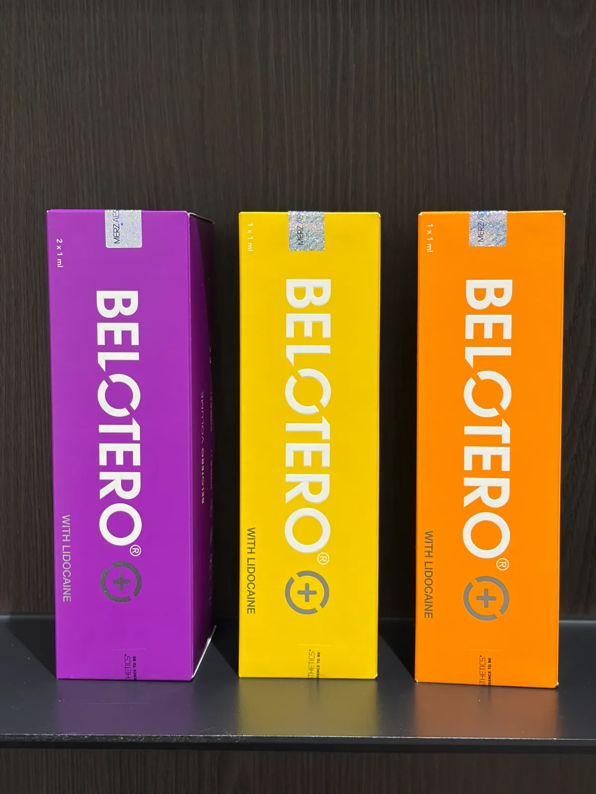 Belotero填充劑產品包裝